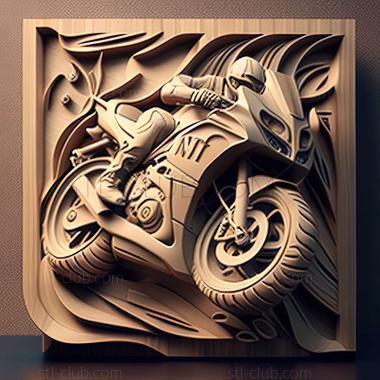 3D модель Yamaha YFM700R (STL)